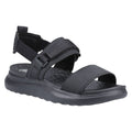 HEYDUDE Collins Mono Sport Textile Women's Black Sandals
