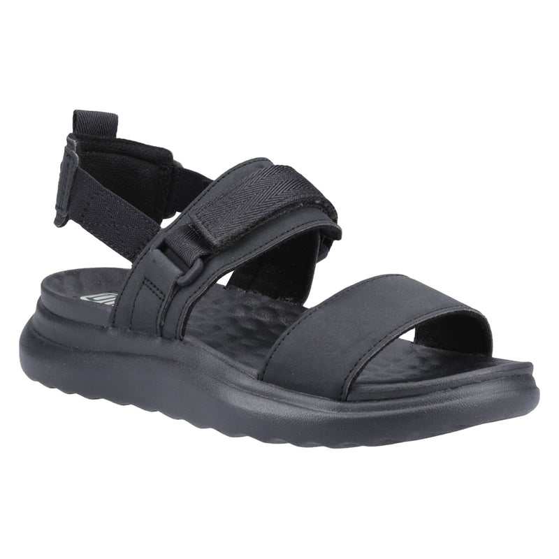 HEYDUDE Collins Mono Sport Textile Women's Black Sandals