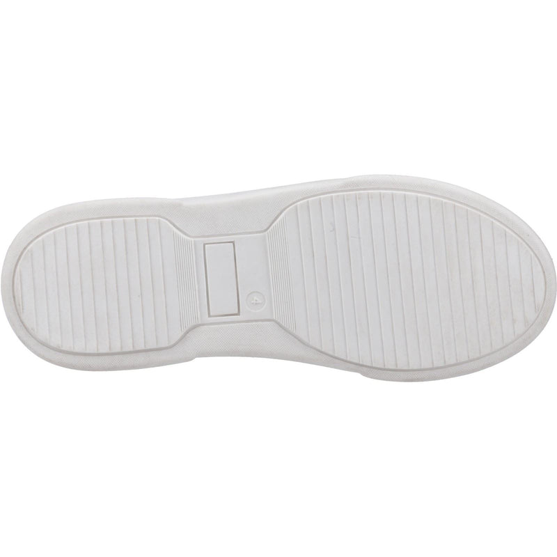 Hush Puppies Kathryn Leather Women's Gold Trainers