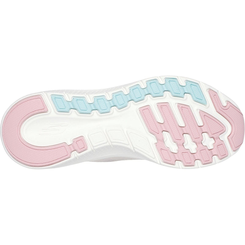 Skechers Arch Fit 2.0 - Easy Chic Textile Women's Natural/Pink Trainers