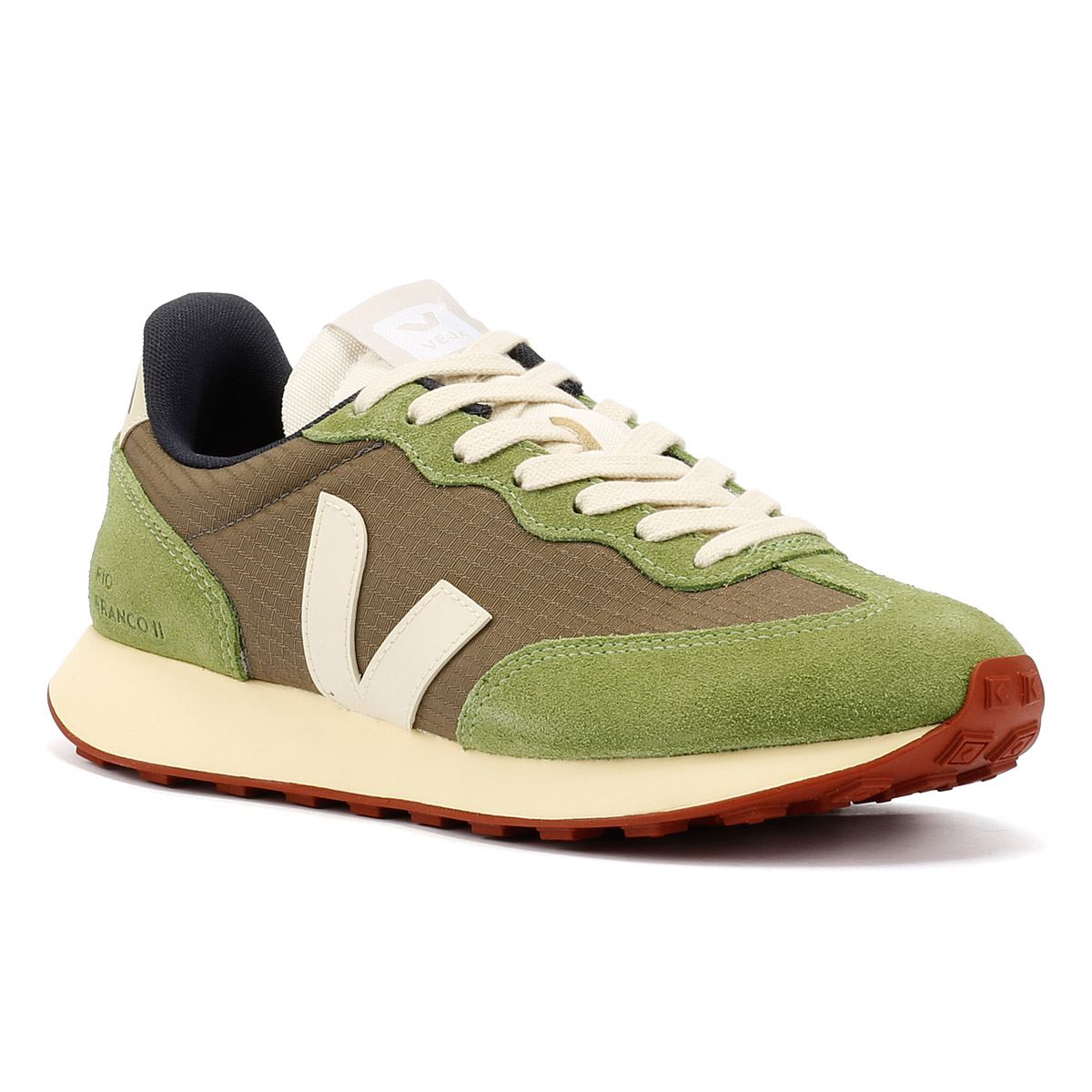 Veja Rio Branco Alveomesh Women's Kaki/Pierre Trainers