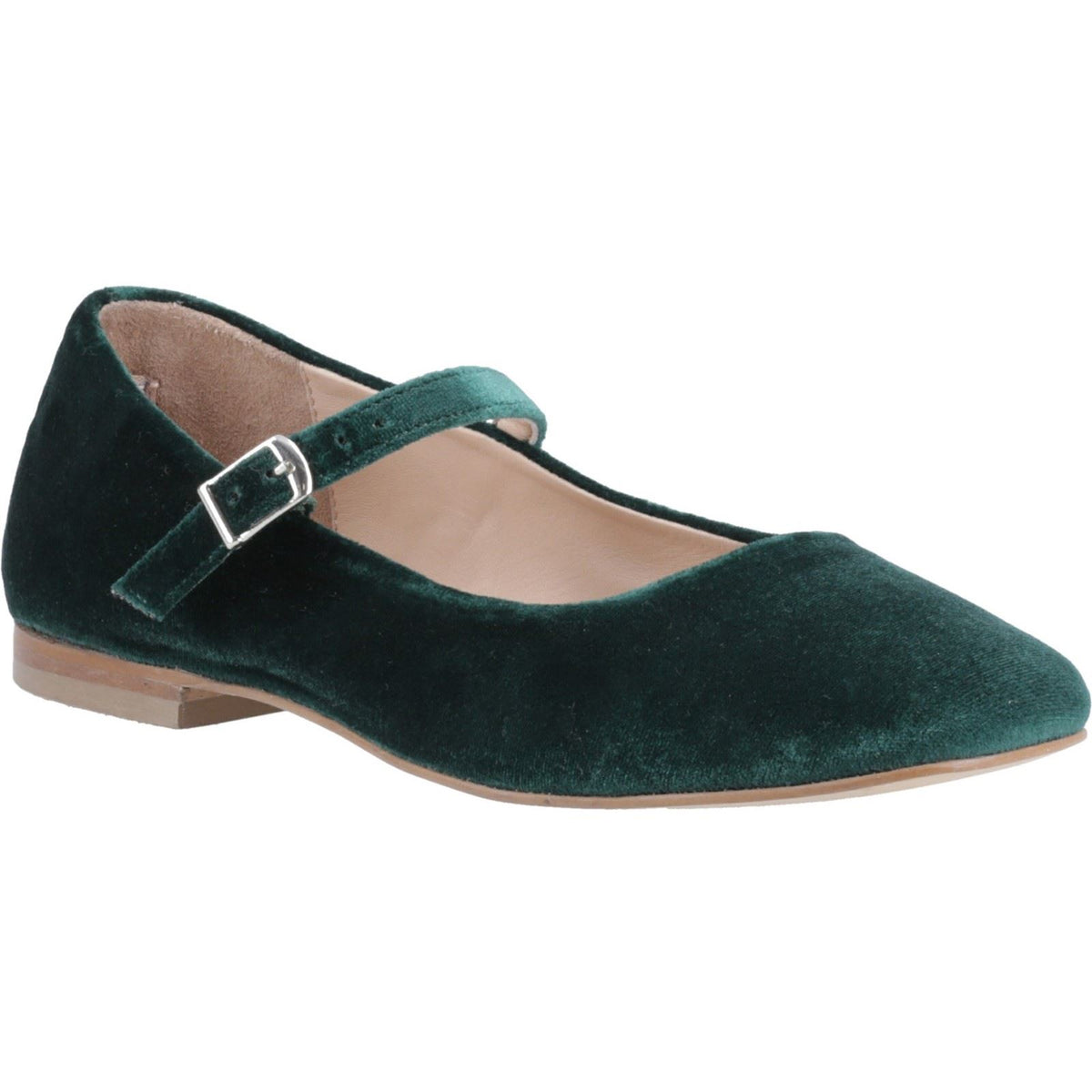 Hush Puppies Pasha Velvet Women's Jade Flats