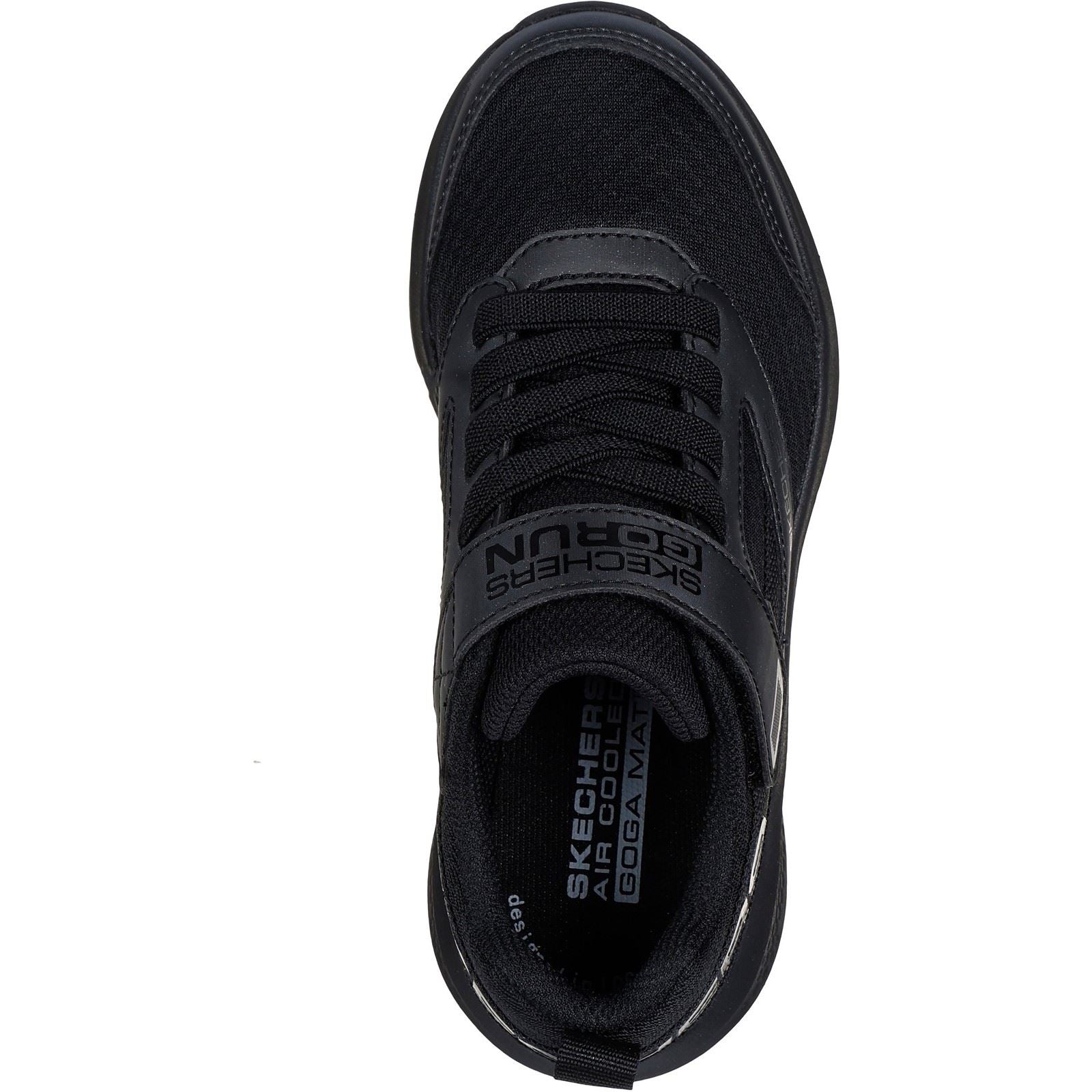 Skechers Elevate Sporty Spectacular Textile Junior Black Trainers