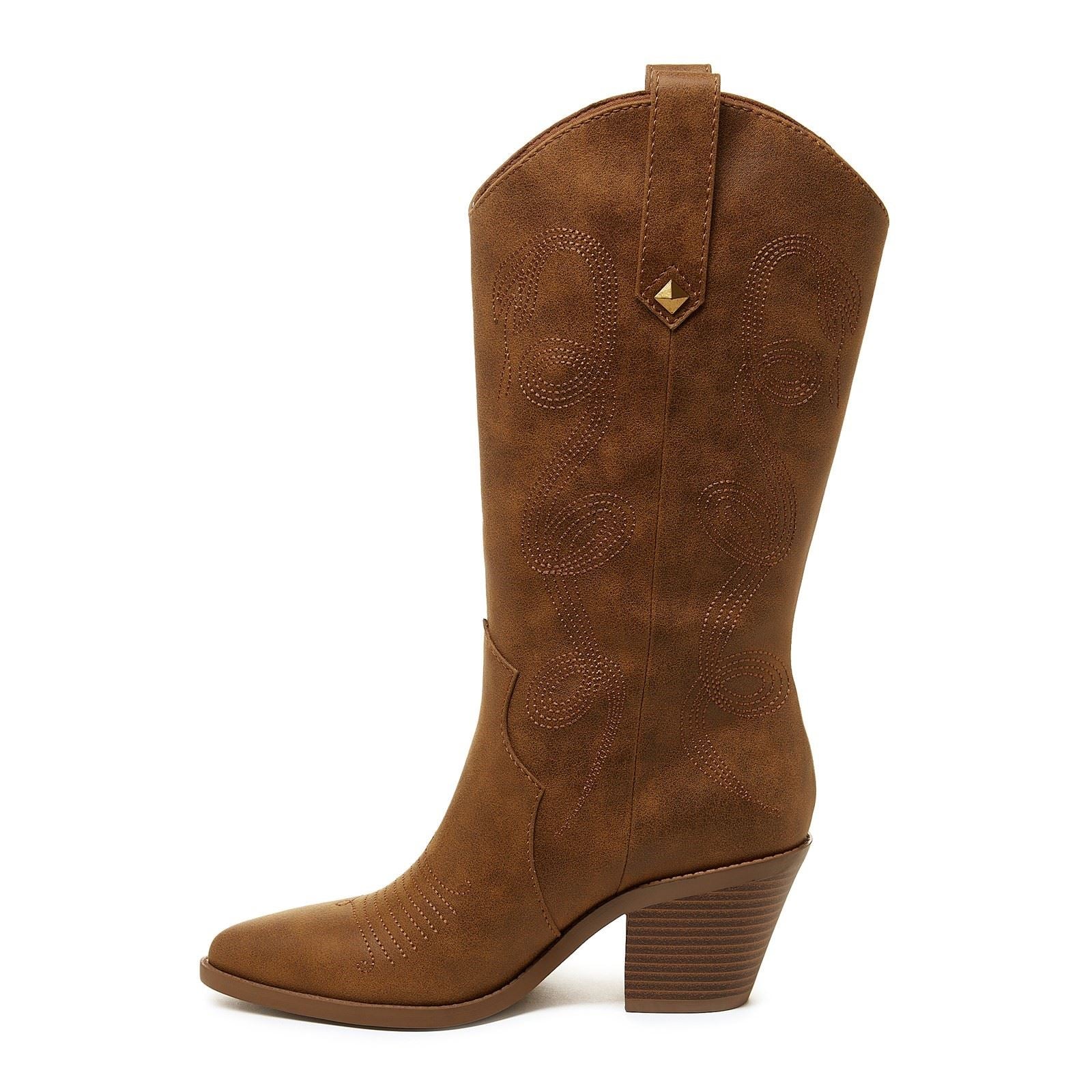 Rocket Dog Feria Synthetic Women's Walnut Boots