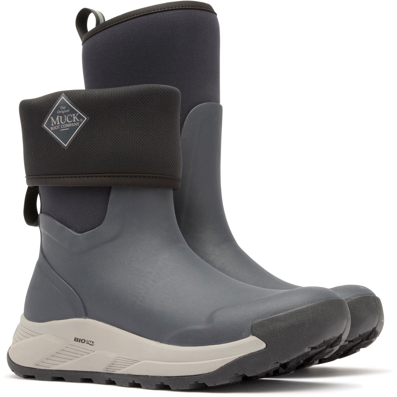 Muck Boots Outmax 12" Rubber Men's Black Wellington Boots