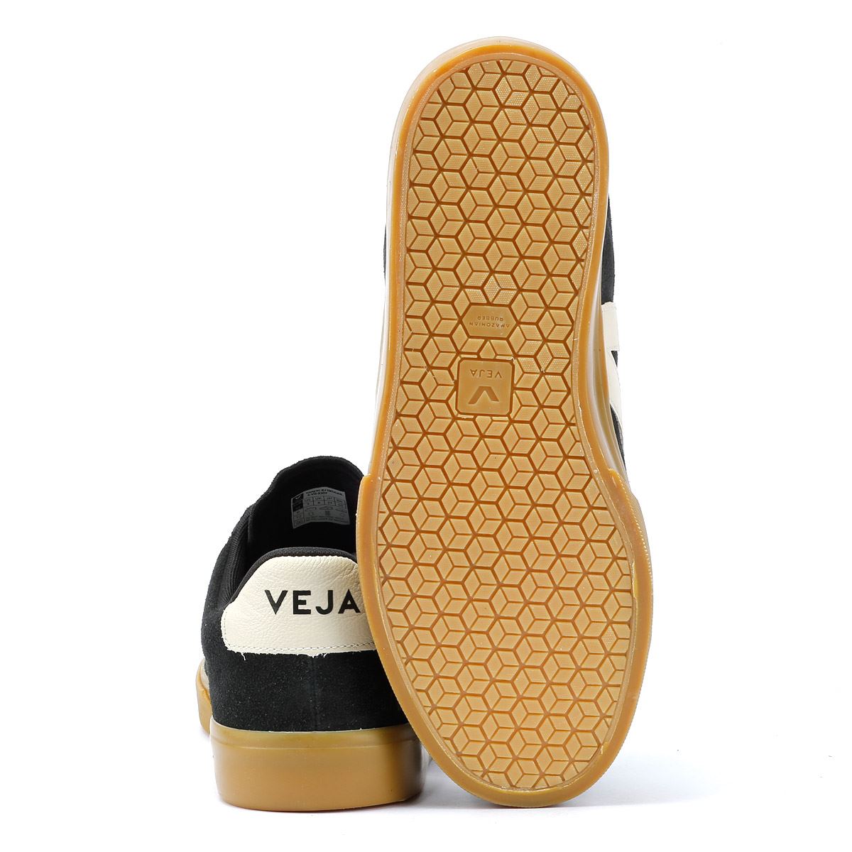 Veja Campo Suede Men's Black / Pierre Trainers