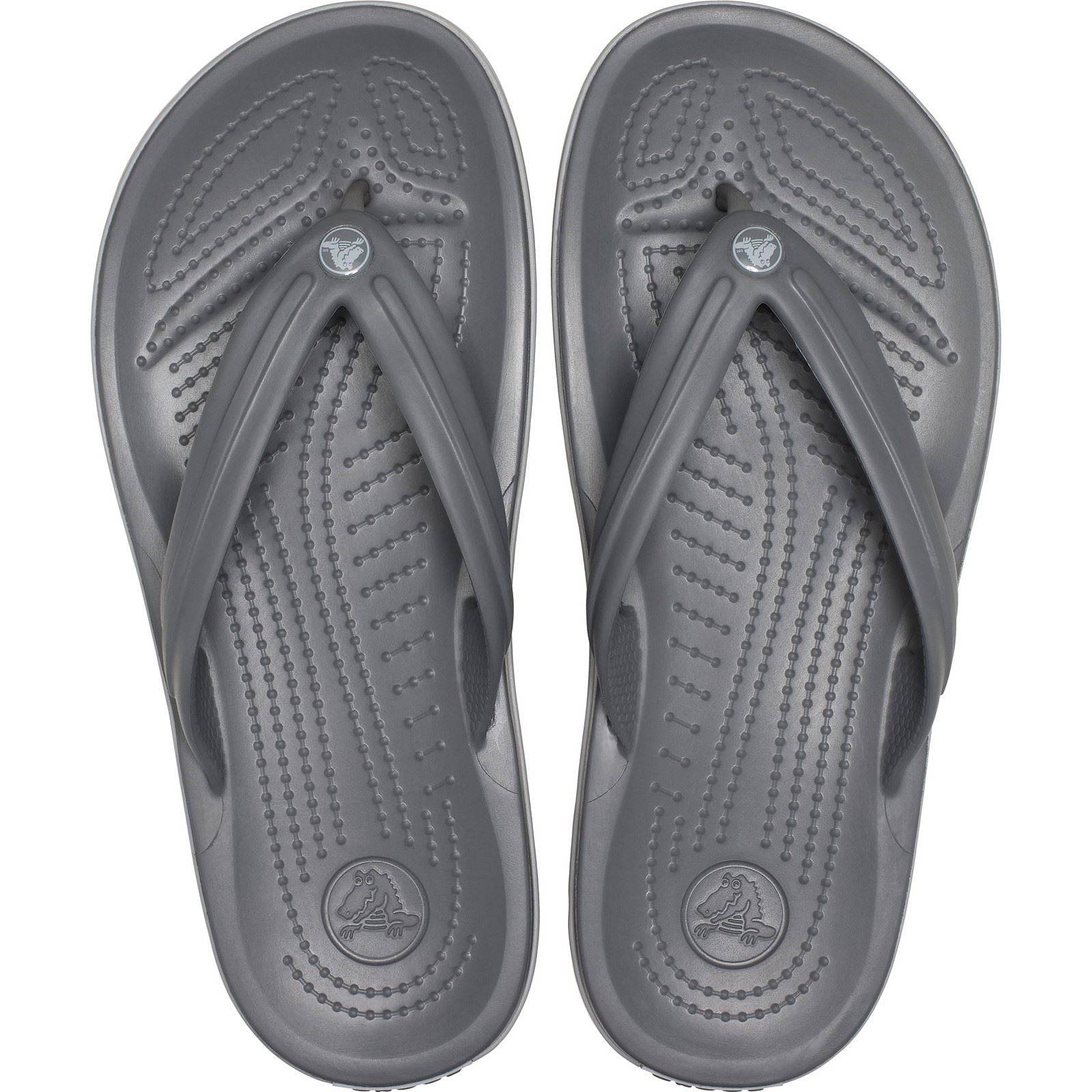 Crocs Crocband Flip Thermoplastic Men's Slate Grey/Smoke Flip Flops