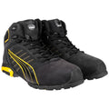 Puma Safety Amsterdam Mid Leather Black Safety Boots
