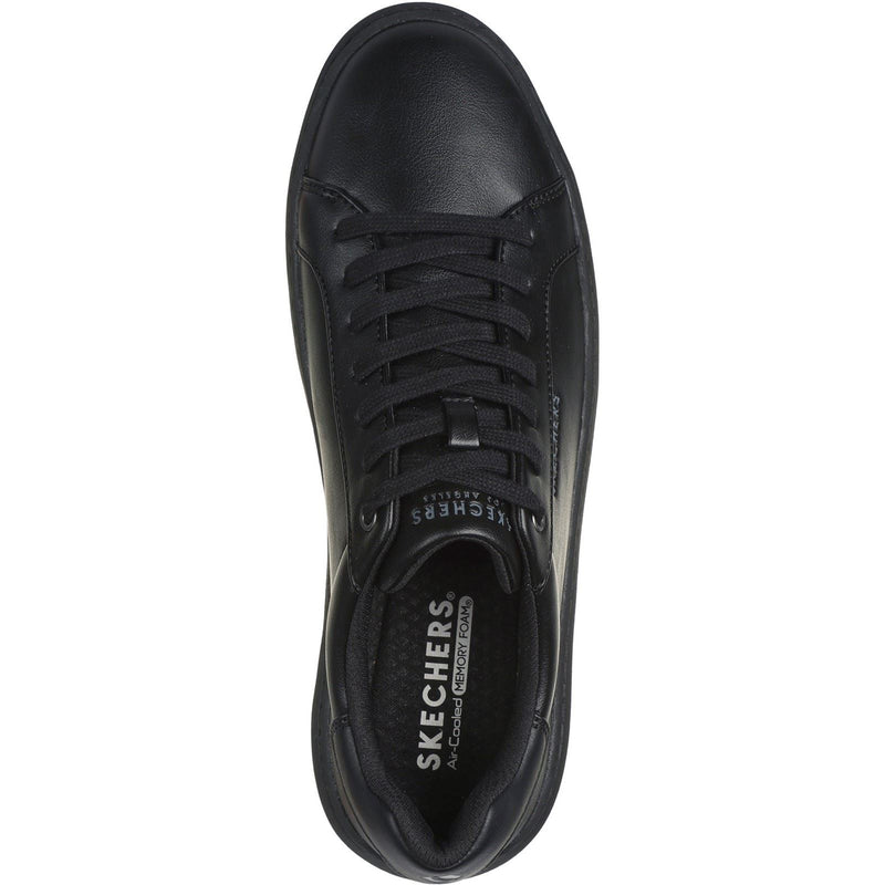 Skechers Court Break Suit Sneaker Men's Black Trainers