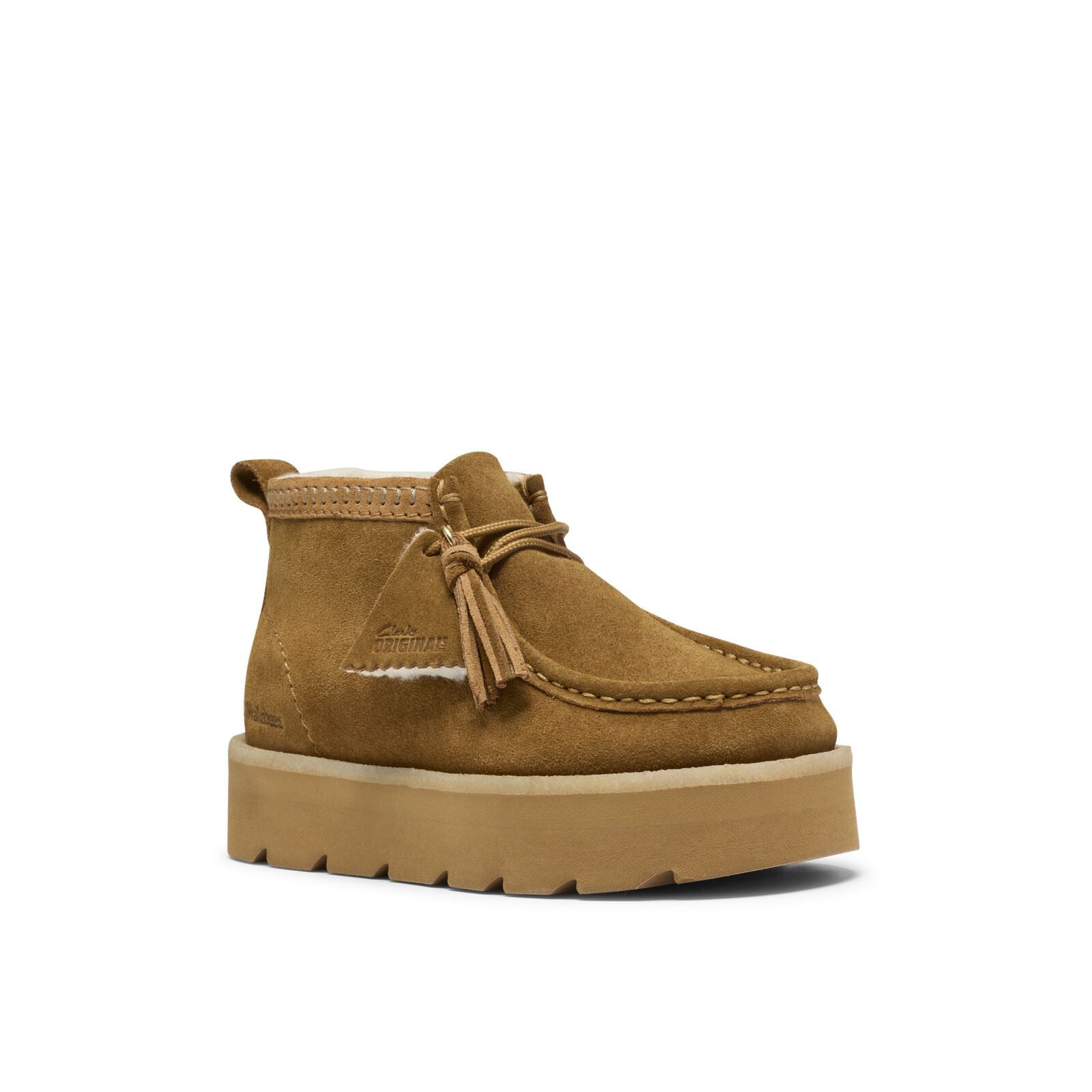 Clarks Originals Meare Walla Suede Women's Mid Brown Boots