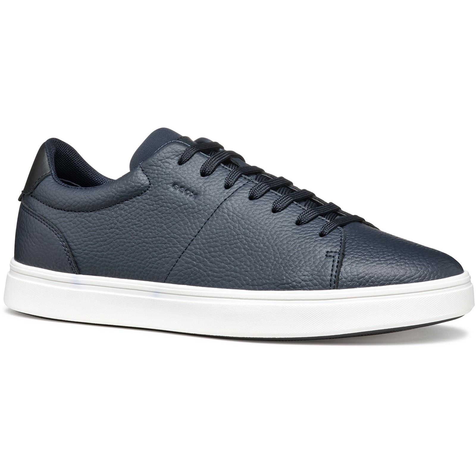 Geox U BALTMOORE Leather Men's Navy Trainers