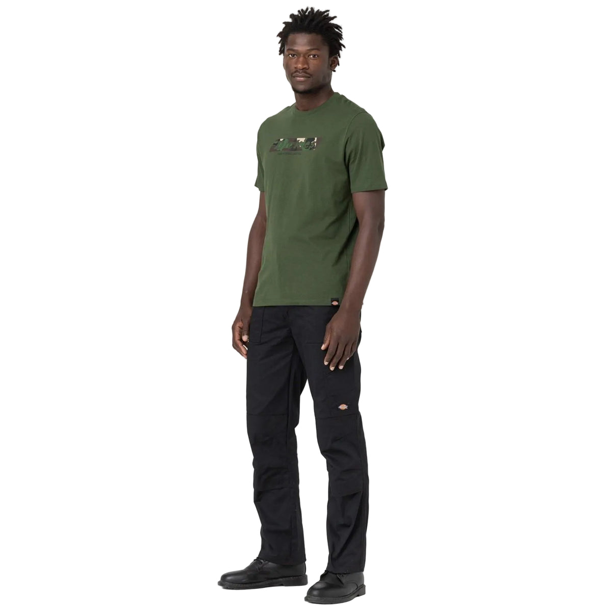 Dickies Action Flex Polyester Men's Black Outdoor Trousers