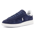Ralph Lauren Bedford Suede Navy/White Trainers