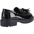 Hush Puppies Abigail Patent Leather Youth Girl's Black Loafers