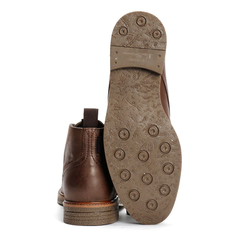 Ben Sherman Walker Chukka Leather Men's Brown Boots
