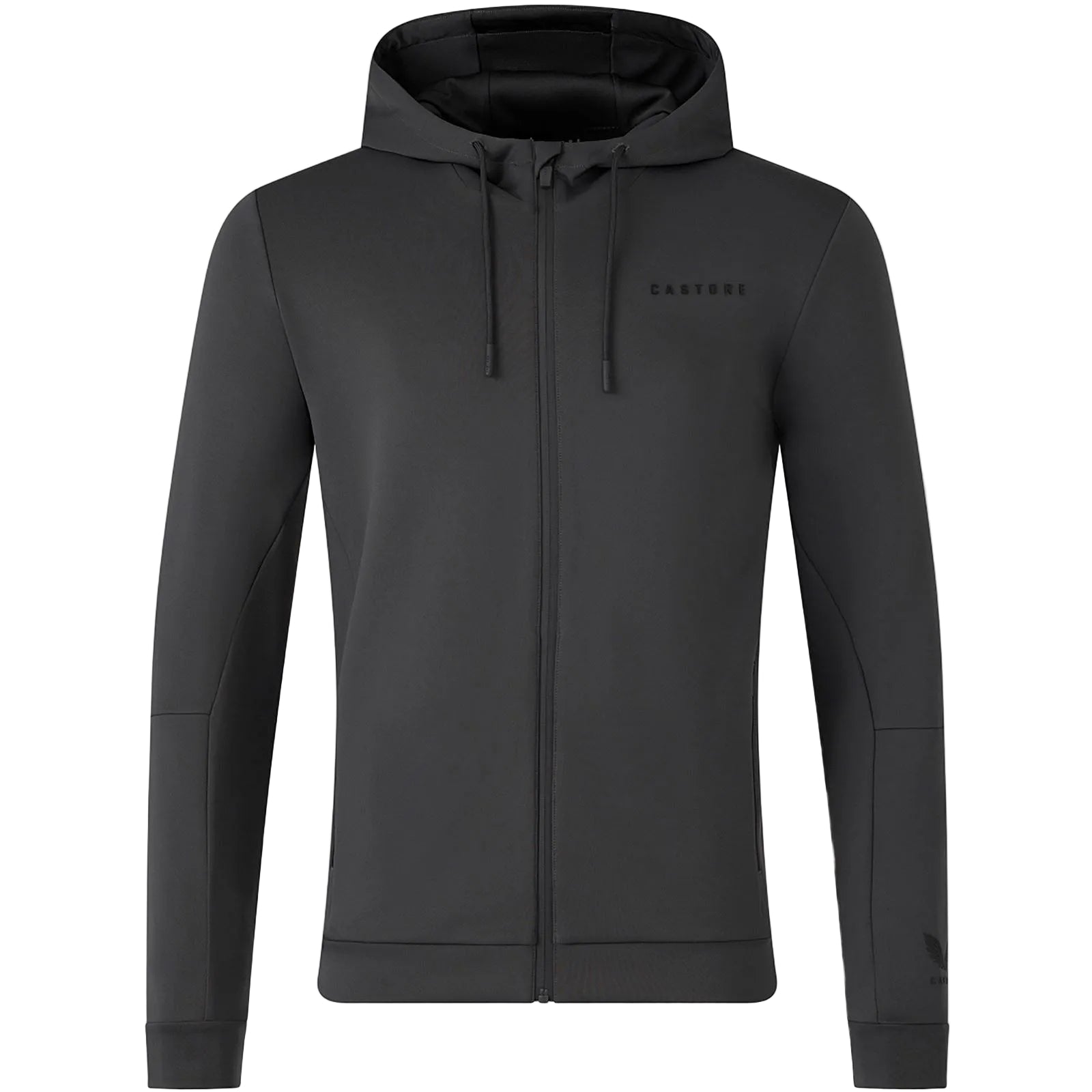 Castore Flex Full Zip Men's Grey Hooded Sweatshirt