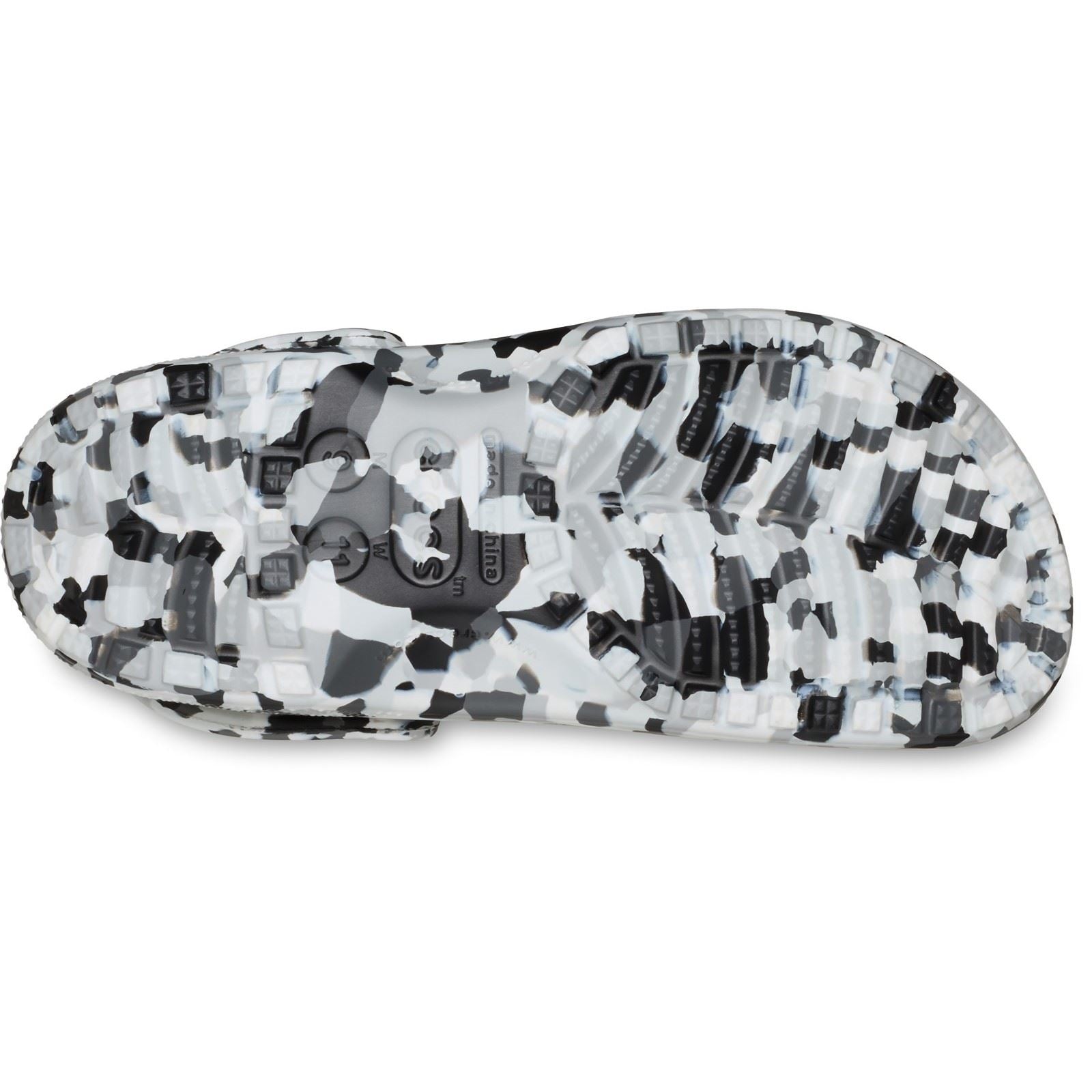 Crocs Classic Confetti EVA Black/White Clogs