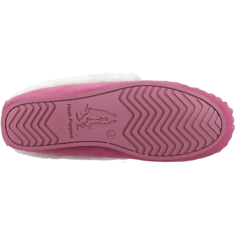 Hush Puppies Agnes Suede Women's Pink Slippers
