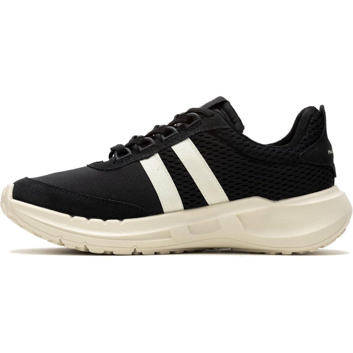 Hush Puppies Seventy8 Retro Runner Suede Women's Black Trainers