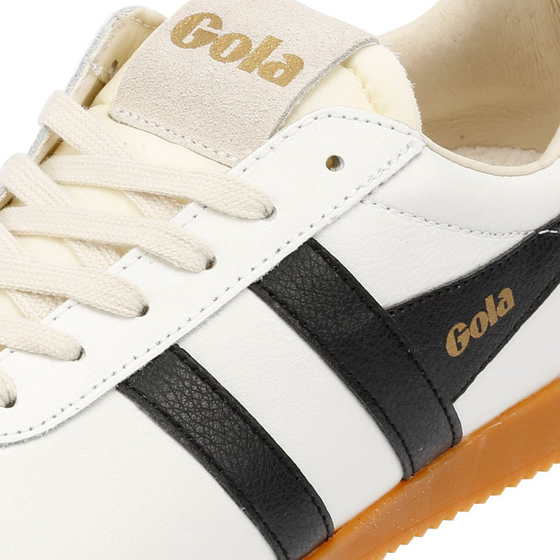 Gola Elan Leather Women's White/Black/Chalk Pink Trainers