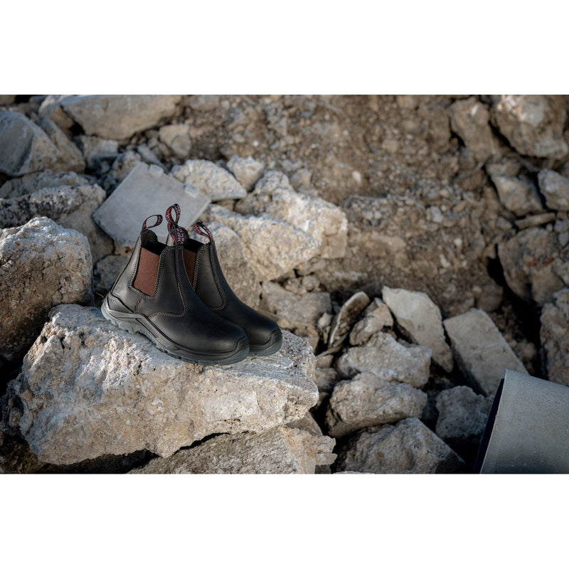 Hard Yakka Banjo Leather Women's Brown Safety Boots