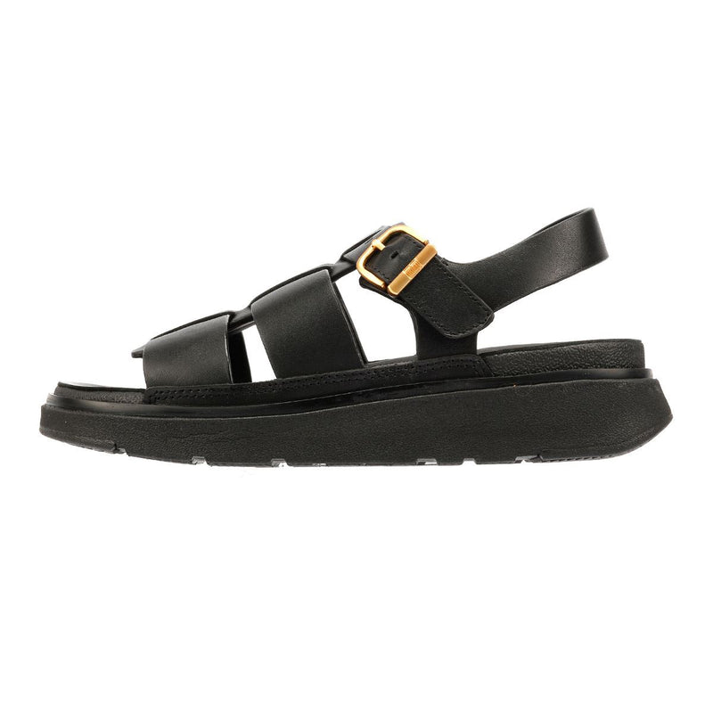 FitFlop GEN-FF Fisherman Leather Women's Black Sandals