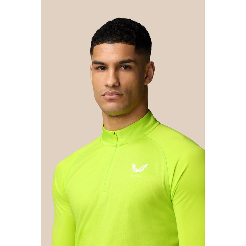 Castore Adapt 1/4 Zip Top Polyester Men's Green