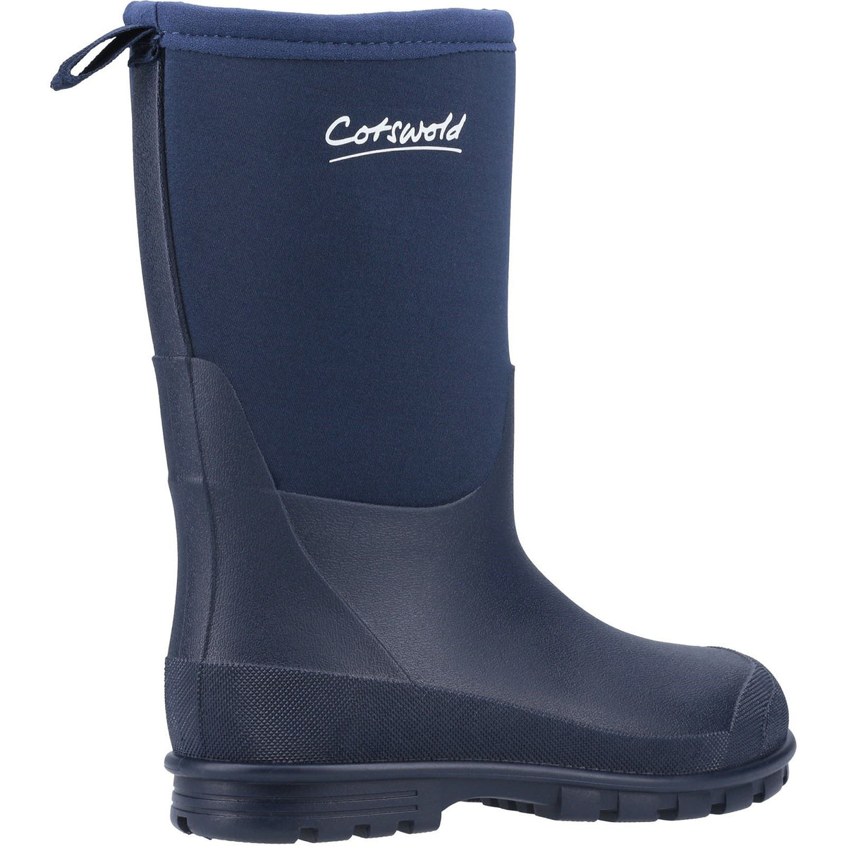Cotswold Kids Hilly Synthetic Navy Wellington Boots