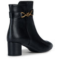 Geox D Pheby Leather Women's Black Boots