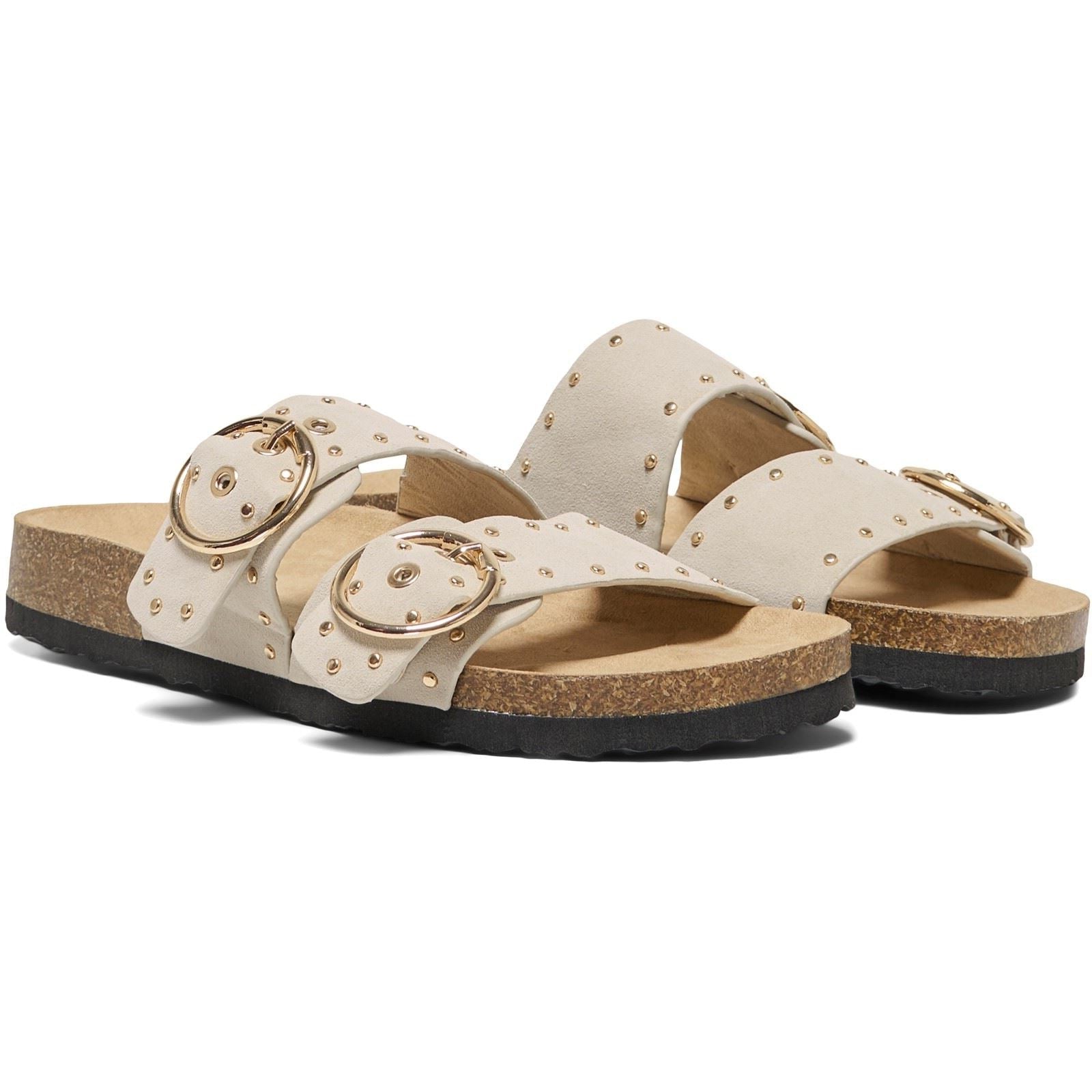 ONLY MAXI-15 Synthetic Women's Cream Sandals