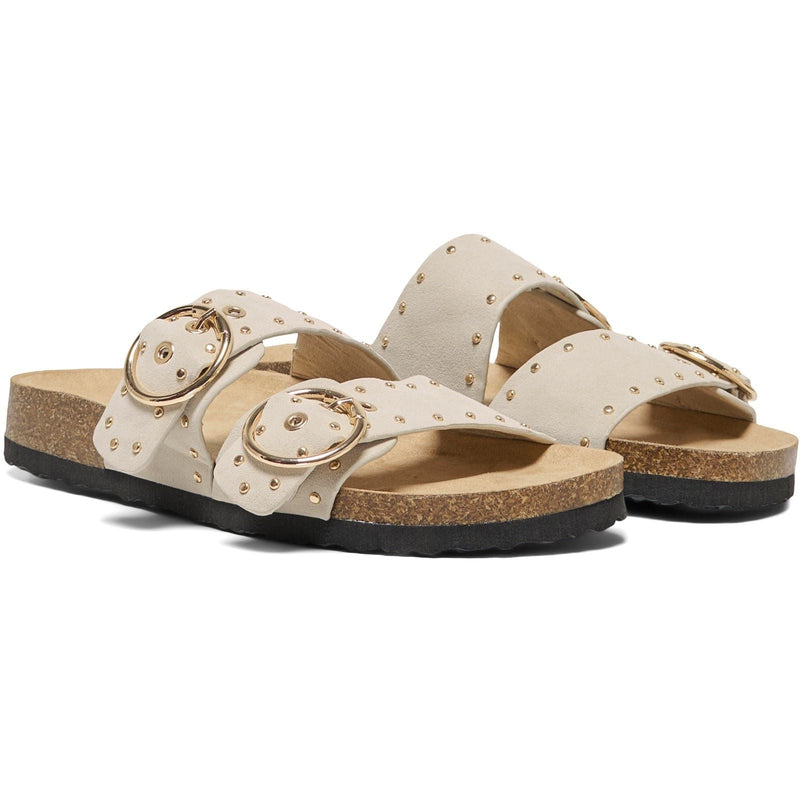 ONLY MAXI-15 Synthetic Women's Cream Sandals