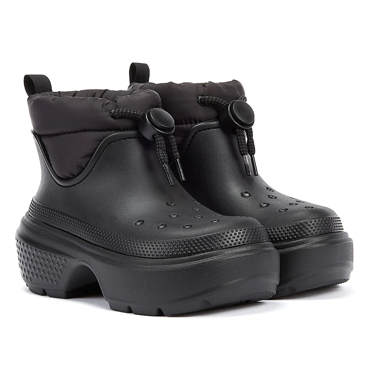 Crocs Stomp Puff Boot Women's Black Boots