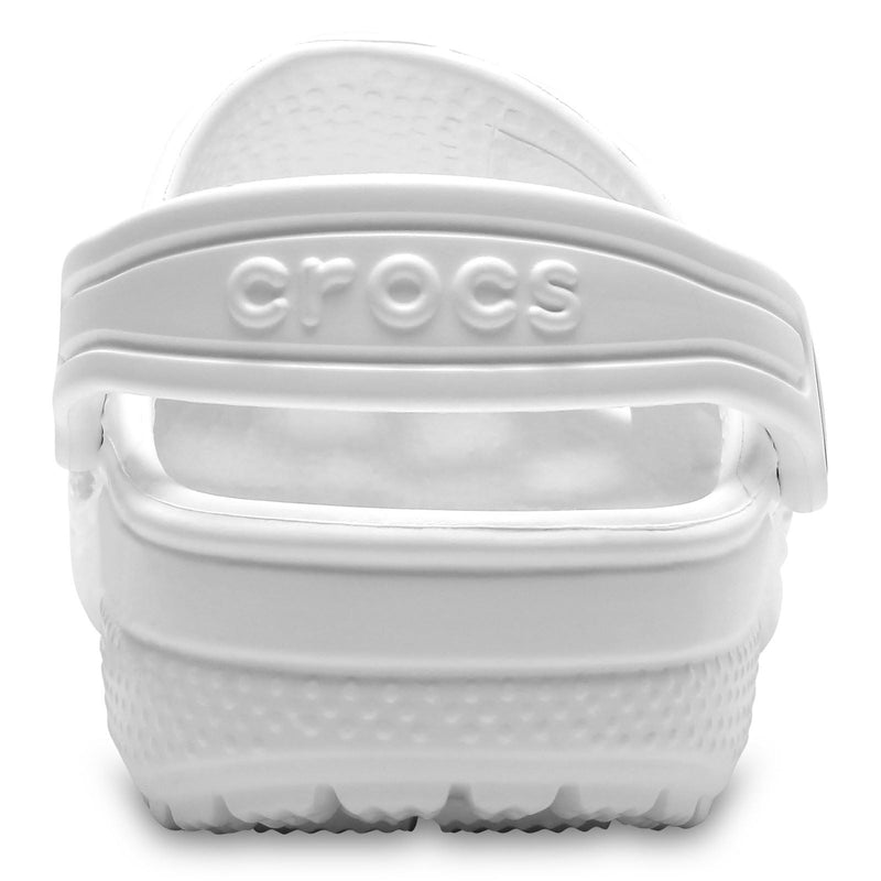 Crocs Kids' Classic Clog Synthetic White Clogs