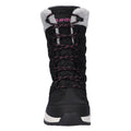 Hi-Tec Sophia Nylon Women's Jet Black/Festival Fuchsia Winter Ankle Boots