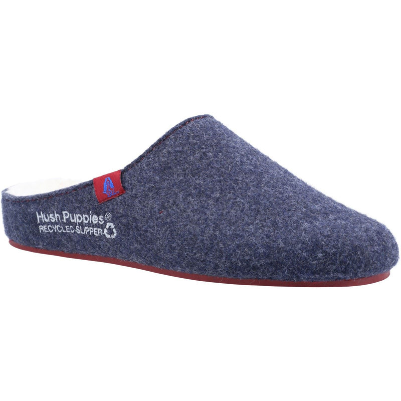 Hush Puppies The Good 90% Recycled RPET Synthetic Men's Navy Slippers