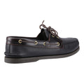 Sperry Authentic 2 Eye Leather Men's Amaretto/Black Boat Shoes