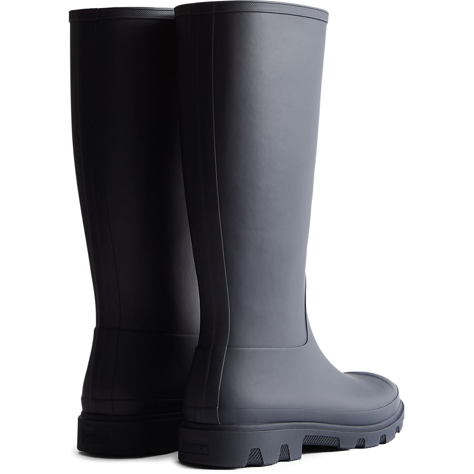 Hunter Downpour Tall Boot Rubber Women's Hunter Navy Wellington Boots