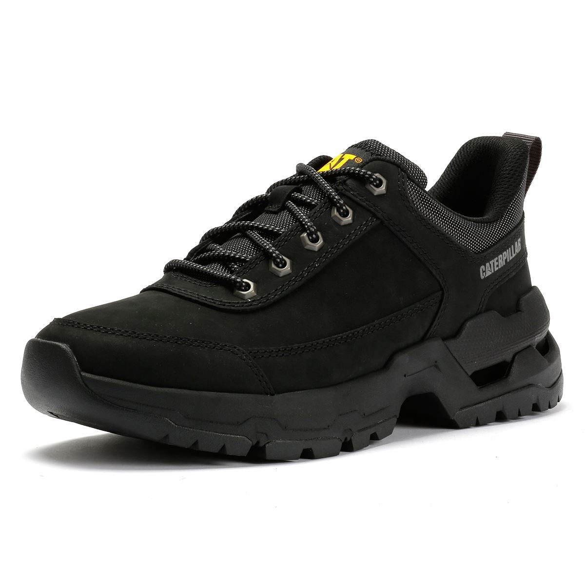 Caterpillar Surge Hiker Lo Waxy Nubuck Men's Black Lace-Up Shoes