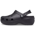 Crocs Classic Platform Synthetic Women's Black Clogs