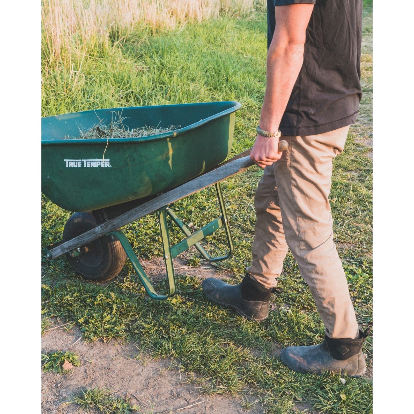 Muck Boots Muckster II Ankle Rubber Black Wellington Boots