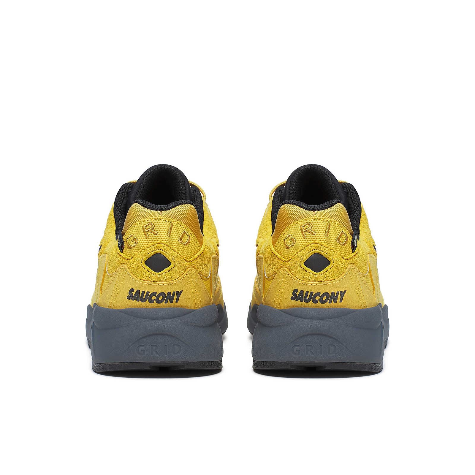 Saucony Grid Shadow 2 Yellow/Black Trainers