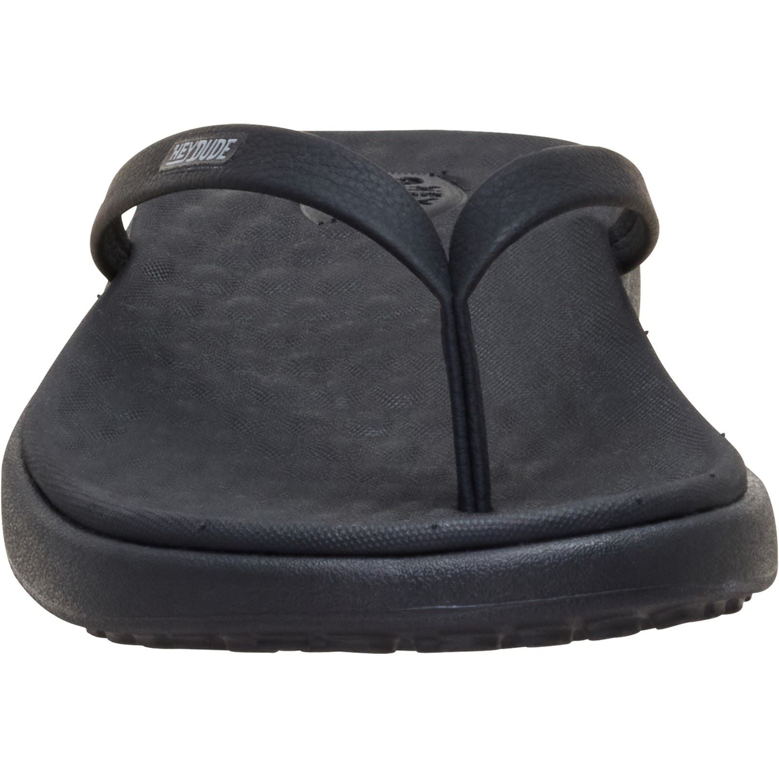 HEYDUDE Maui Breeze Polyurethane Women's Black/Black Flip Flops