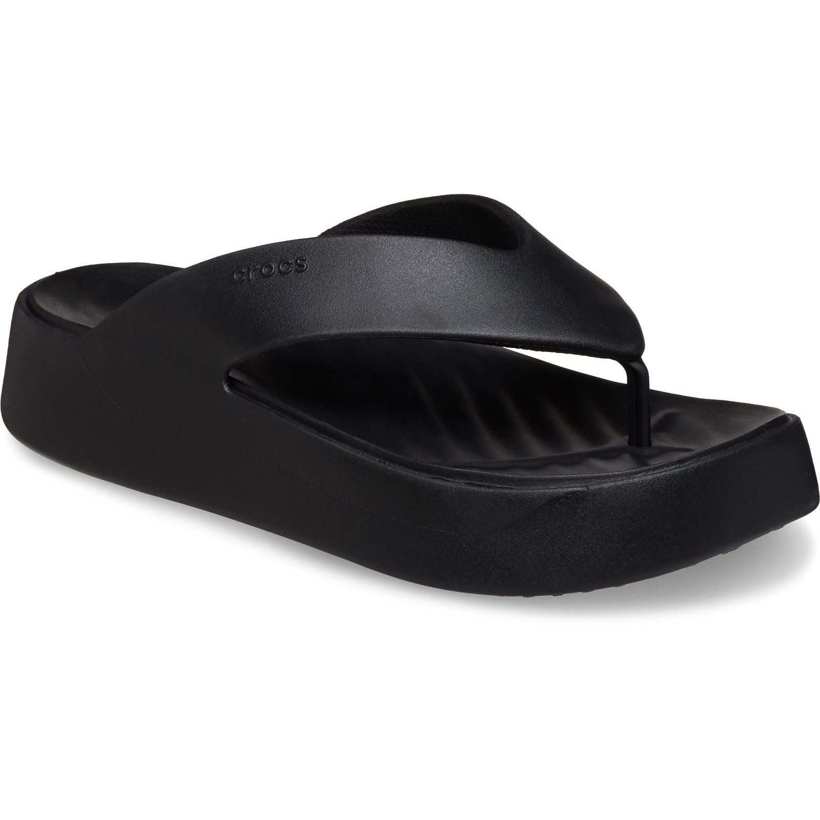 Crocs Getaway Platform Synthetic Women's Black Sandals