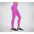 Skechers Performance GOWALK Wear High Waisted Nylon Women's Bright Purple Sports Leggings