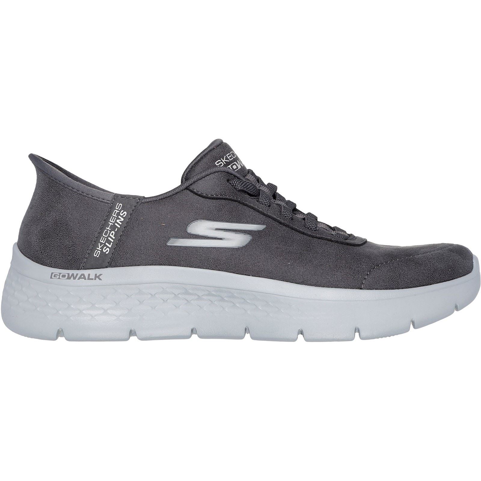Skechers Go Walk Flex Mali Textile Women's Charcoal Trainers