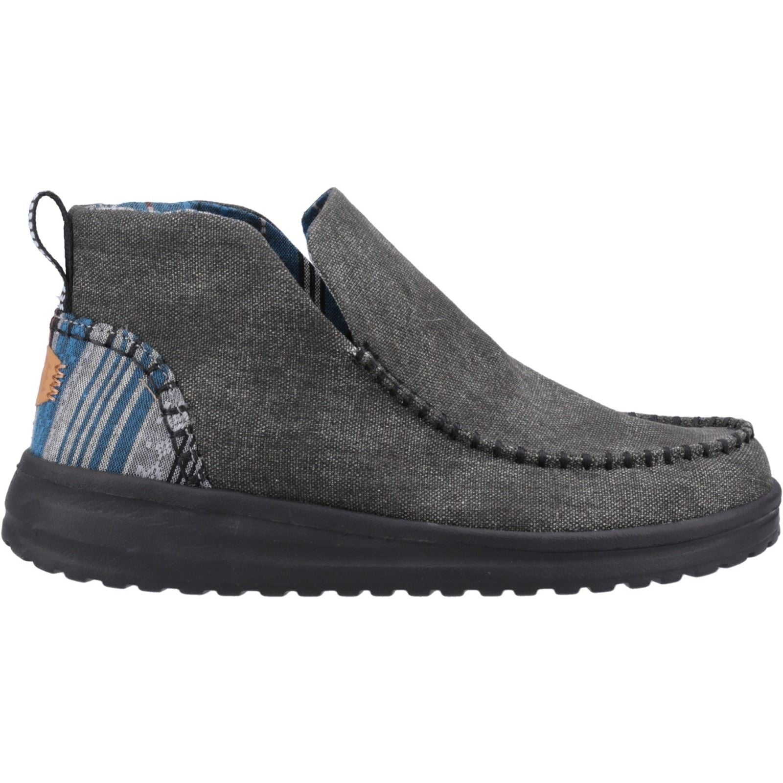 HEYDUDE Denny Cotton Women's Grey Boots