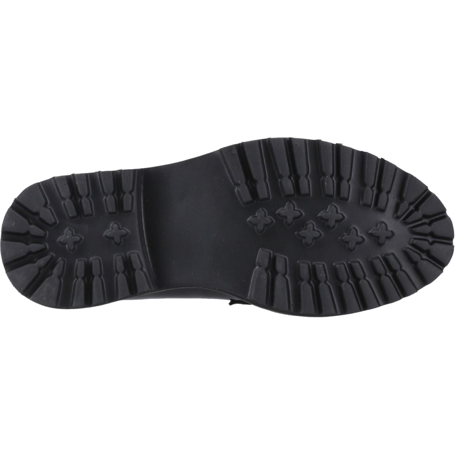 Hush Puppies Grazia Patent Leather Youth Black Loafers