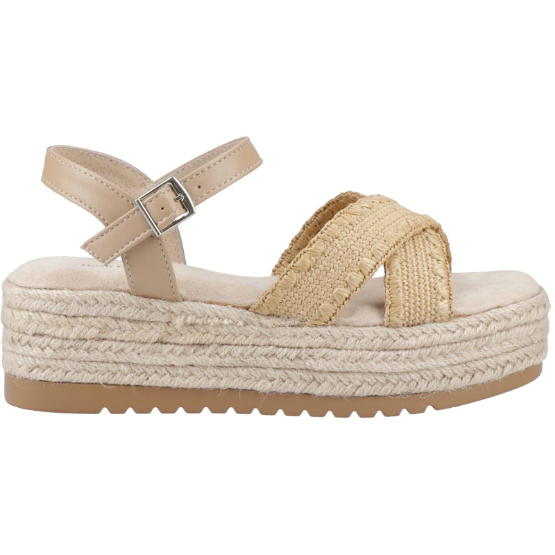 Hush Puppies Jemma Espadrille Synthetic Women's Tan Sandals