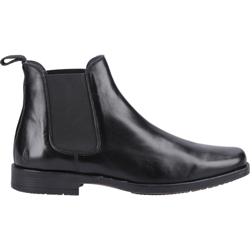 Hush Puppies Brennan Leather Men's Black Boots