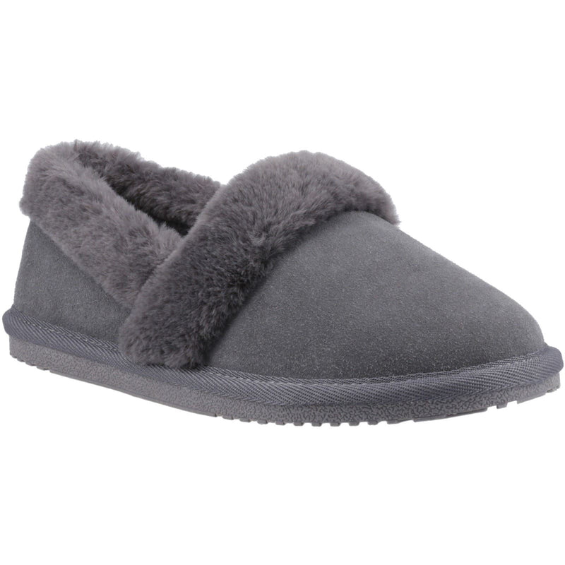 Hush Puppies Ariel Suede Women's Grey Slippers